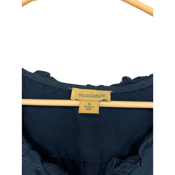 Sundance Antoinette Linen Blend Dress Size Small - Picture 4 of 9